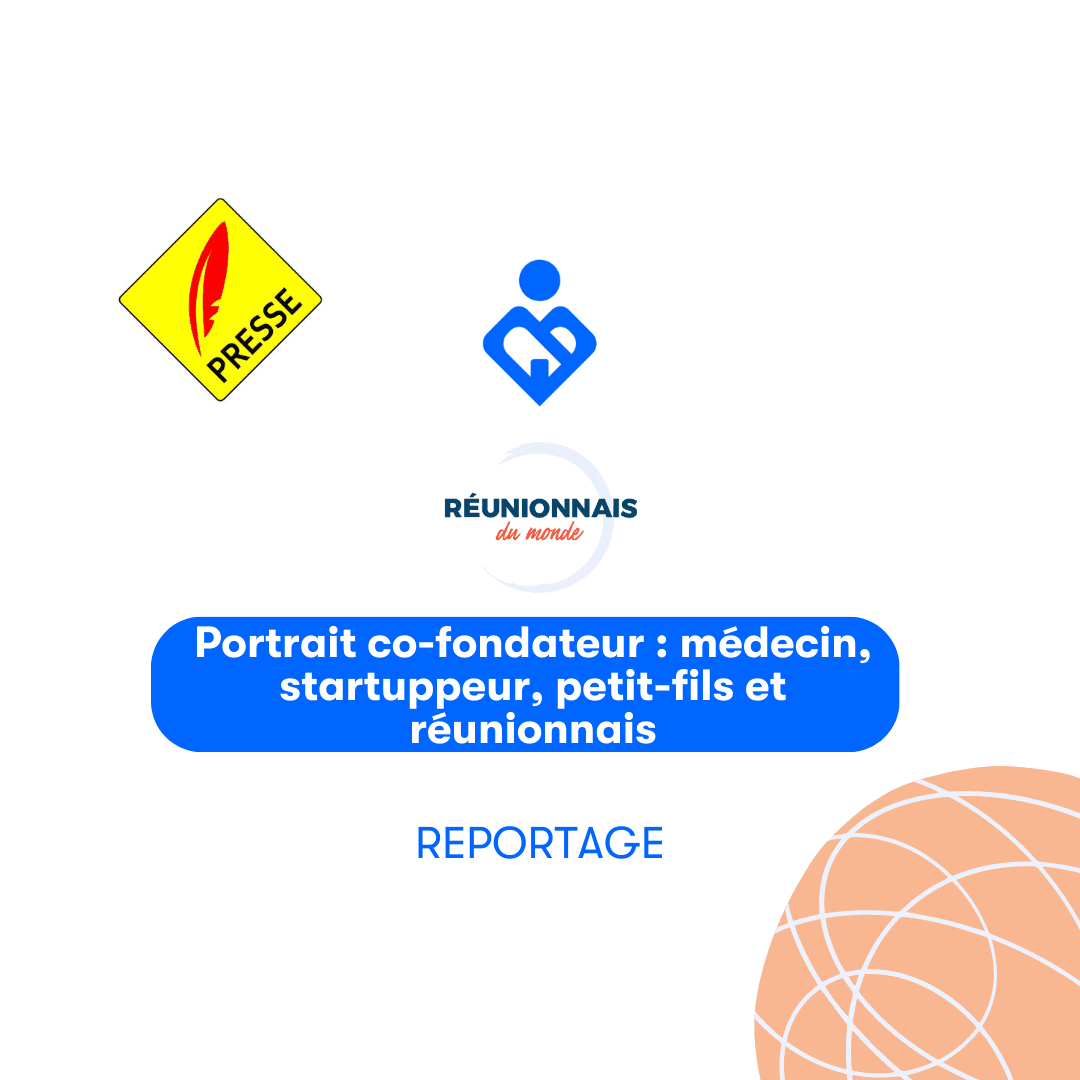 Portrait dans le magazine Réunionnais du monde